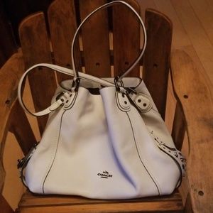 White coach purse